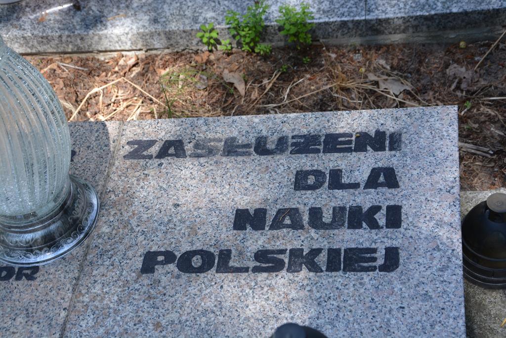 Zdjęcia nagrobku profesora Hugona Kowarzyka na Cmentarzu Parafialnym Świętej Rodziny we Wrocławiu /Zbiory Archiwum Serwisu Mogily.pl/