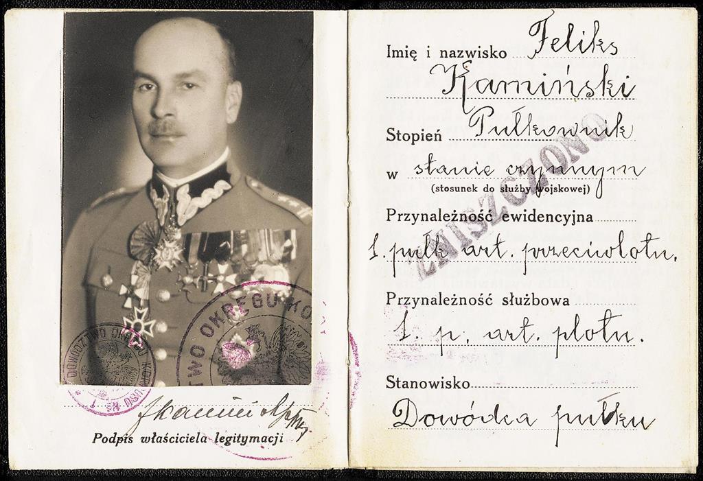 Legitymacja członka zarządu zakładu optycznego 28 kwietnia 1936 r. /Zbiory prywatne Pawła Kamińskiego/