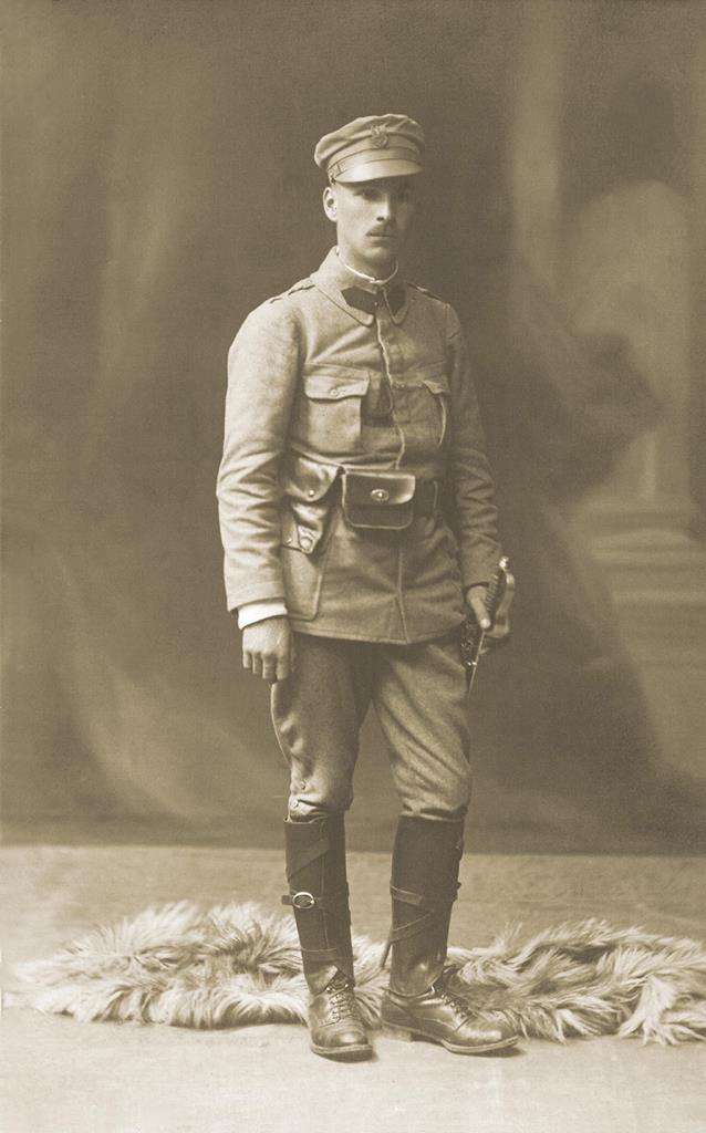 Feliks Kamiński w mundurze legionisty w I wojny światowej /Zbiory prywatne Pawła Kamińskiego/