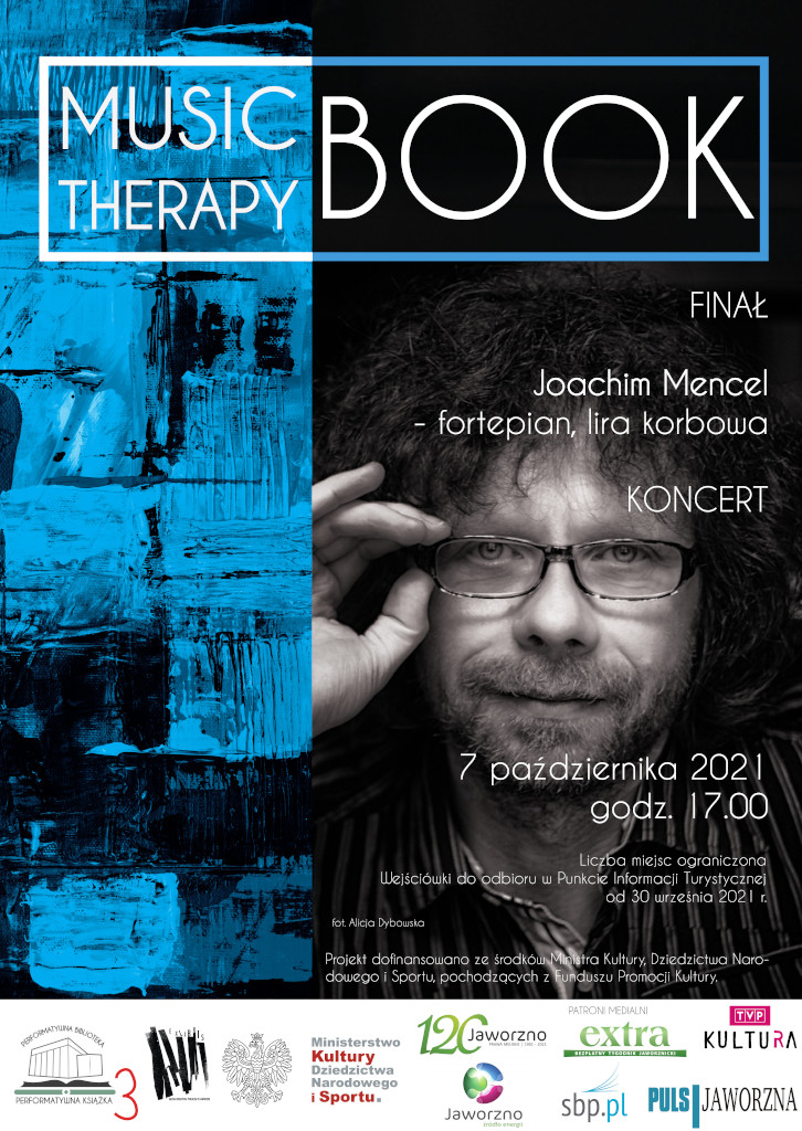 Koncert Joachima Mencla. Finał Music-therapy-book