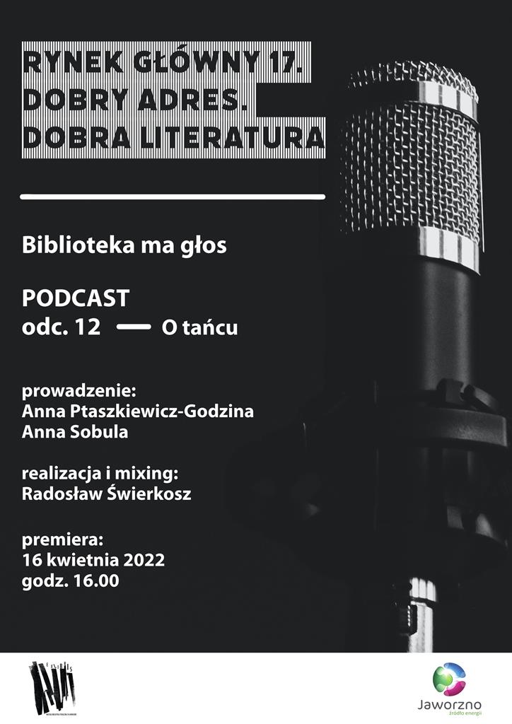 Rynek Główny 17. Dobry adres. Dobra literatura Biblioteka ma głos. Odcinek 12 – O tańcu