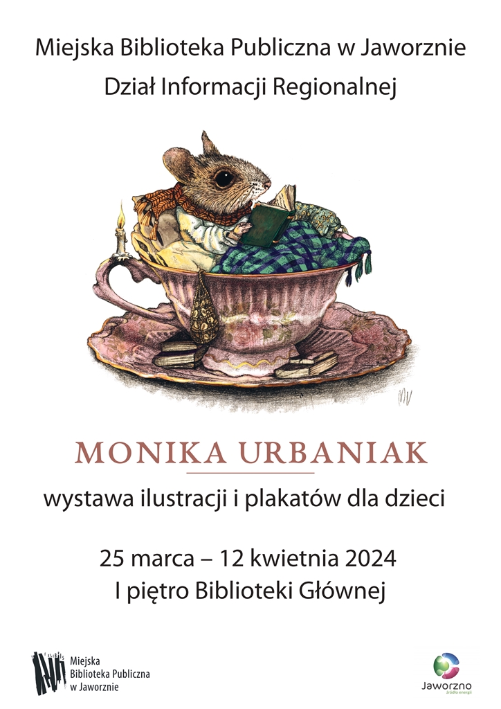 Monika Urbaniak – wystawa ilustracji i plakatów dla dzieci