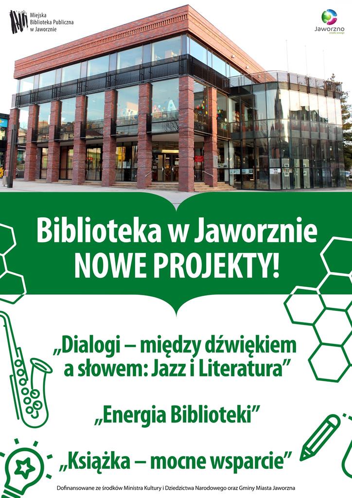 Biblioteka w Jaworznie Nowe Projekty!