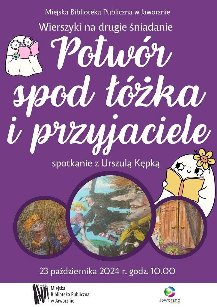 Potwór spod łóżka i przyjaciele – spotkanie autorskie z Urszulą Kępką