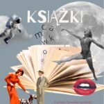 Na górze napis Miejska Bibliotek Publiczna w Jaworznie, Klub Książki. Po bokach logotypy. Na szarym tle znajdują się: księżyc, chmura, kosmonauta, otwarta książka, baletnica, para z psem i usta. Na dole po prawej stronie czerwony napis Czytamy literackie noblistki: Elfride Jelinek, poniżej biały napis 18 lutego 2025 r., godzina 13:30, prowadzi Agnieszka Dąbrowska, Biblioteka Główna.