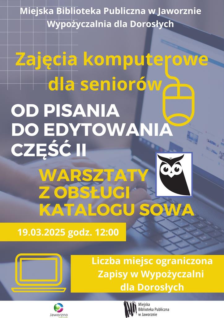 Zajęcia komputerowe dla seniorów – Część II